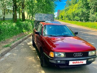 1987 Audi 80 IV (B3), красный, 250000 рублей, вид 4