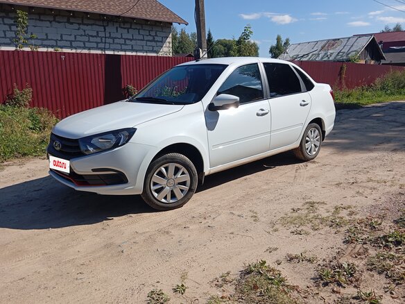 2022 Lada (ВАЗ) Granta I Рестайлинг, белый, 690000 рублей