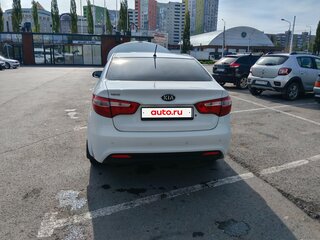 2014 Kia Rio III, белый, 525000 рублей, вид 3