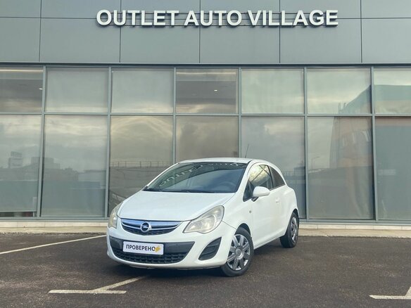 2011 Opel Corsa D Рестайлинг II, белый, 493000 рублей