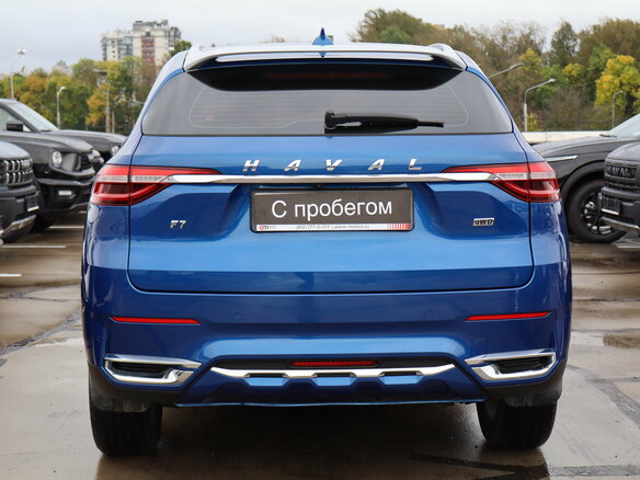 2021 Haval F7 I, синий, 1629000 рублей - вид 4