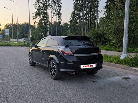 2008 Opel Astra GTC H Рестайлинг, чёрный, 575000 рублей - вид 9