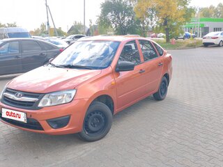 2014 Lada (ВАЗ) Granta I, оранжевый, 450000 рублей, вид 1