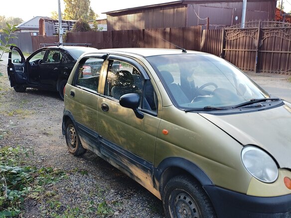 2007 Daewoo Matiz I Рестайлинг, бежевый - вид 2