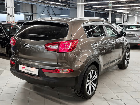 2013 Kia Sportage III, коричневый, 1146000 рублей, вид 3