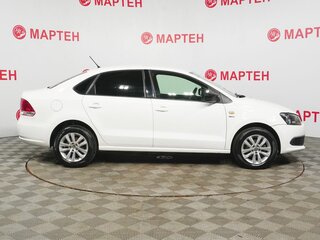 2013 Volkswagen Polo V, белый, 685000 рублей, вид 4