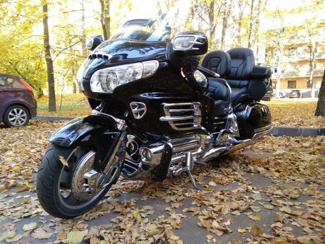 2008 Honda GL 1800 Gold Wing, чёрный, 1500000 рублей, вид 1