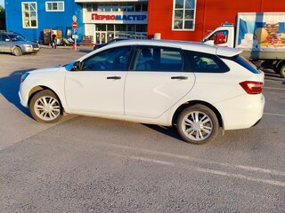 2020 Lada (ВАЗ) Vesta SW I, белый, 950000 рублей, вид 4