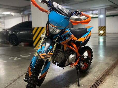 2023 Kayo Evolution YX140EM, оранжевый, 87000 рублей, вид 1