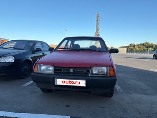 1995 Lada (ВАЗ) 21099, красный, 65000 рублей, вид 5
