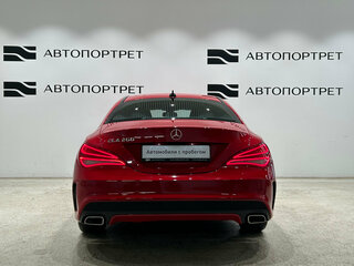 2014 Mercedes-Benz CLA 200 I (C117, X117), красный, 1499000 рублей, вид 4