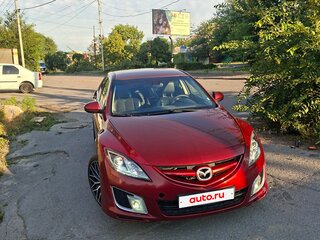 2008 Mazda 6 II (GH), красный, 750000 рублей, вид 3