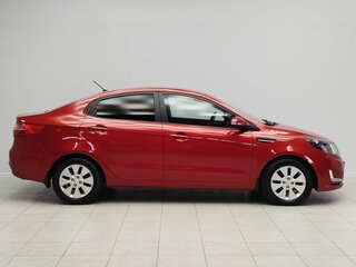2012 Kia Rio 5-speed III, красный, 881000 рублей, вид 4