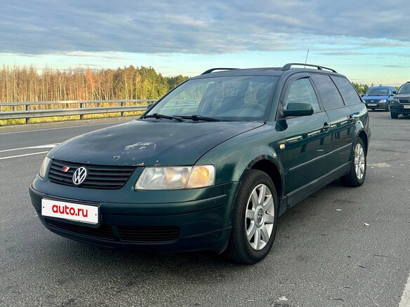 1998 Volkswagen Passat B5, зелёный, 200000 рублей