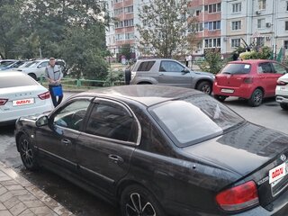 2005 Hyundai Sonata IV (EF) Рестайлинг, чёрный, 430000 рублей, вид 5