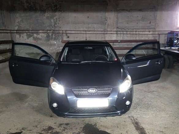 2009 Kia Ceed I, серый, 600000 рублей - вид 3
