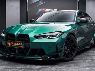2023 BMW M3 Competition Package VI (G80), зелёный, 10100333 рублей, вид 3