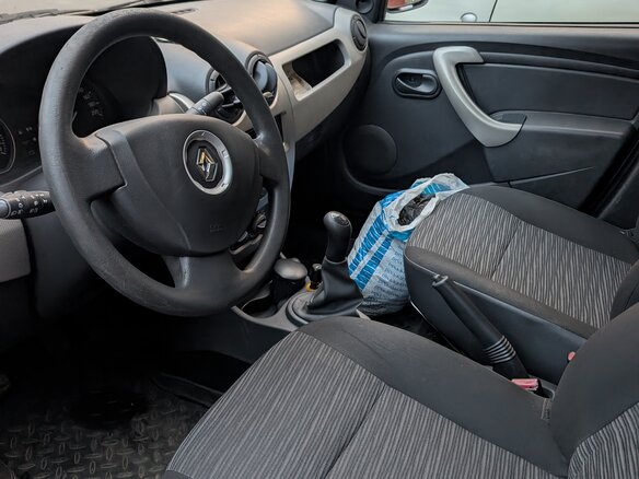 2010 Renault Logan I Рестайлинг, синий, 680000 рублей - вид 4