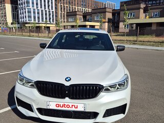 2017 BMW 6 серии Gran Turismo 630d xDrive IV (G32), белый, 5900000 рублей, вид 2