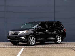 2013 Toyota Highlander II (XU40) Рестайлинг, чёрный, 1995000 рублей, вид 1