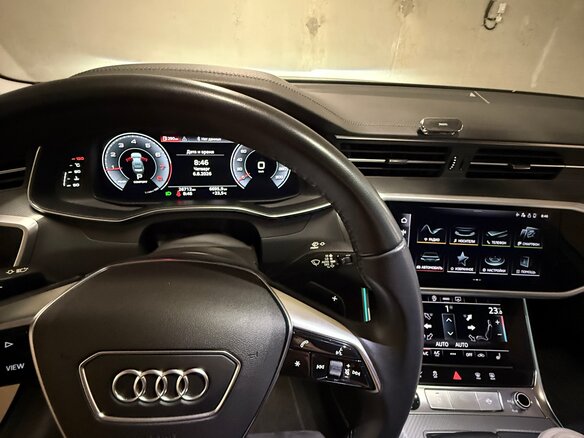 2021 Audi A6 45 TFSI V (C8), чёрный, 5200000 рублей - вид 13