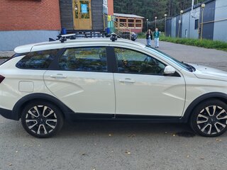2024 Lada (ВАЗ) Vesta SW Cross I Рестайлинг (NG), белый, 1460000 рублей, вид 3