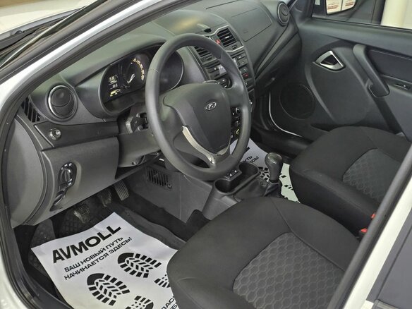 2022 Lada (ВАЗ) Granta I Рестайлинг, белый, 835000 рублей - вид 9