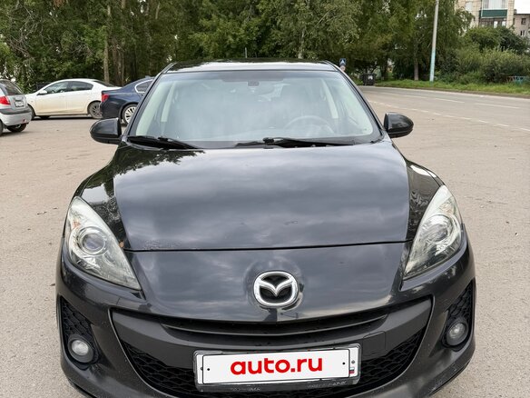 2012 Mazda 3 II (BL) Рестайлинг, чёрный, 700000 рублей