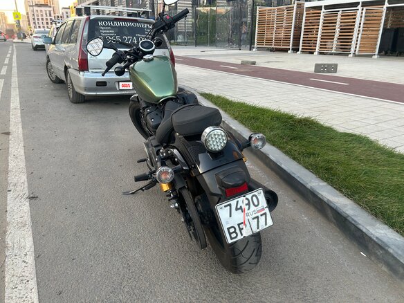 2017 Yamaha XV950 Bolt, зелёный, 650000 рублей - вид 2