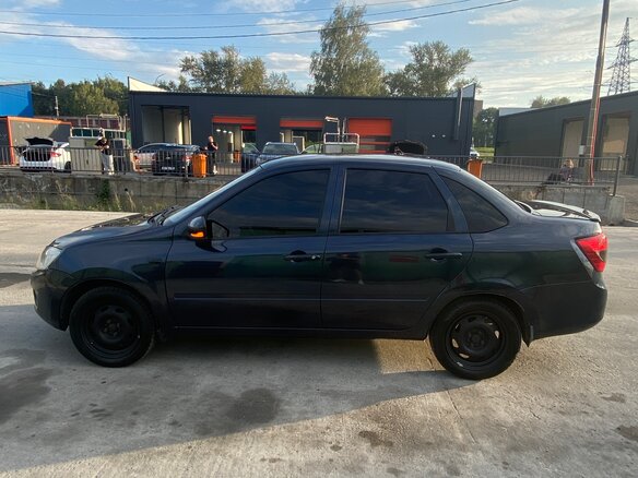 2012 Lada (ВАЗ) Granta I, синий, 300000 рублей - вид 12