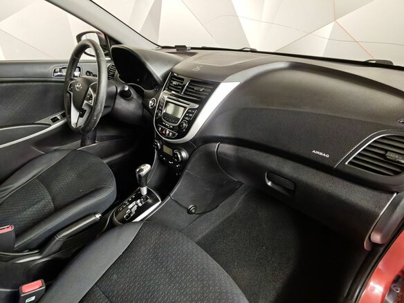2011 Hyundai Solaris I, красный, 569000 рублей - вид 10