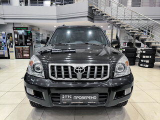 2005 Toyota Land Cruiser Prado 5-speed 120 Series, чёрный, 1590000 рублей, вид 2