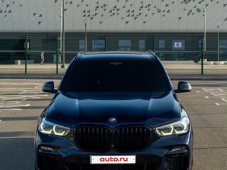 2019 BMW X5 M50d IV (G05/G18), синий, 7300000 рублей, вид 2