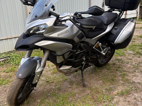 2013 Ducati Multistrada 1200, серебристый, 790000 рублей, вид 5