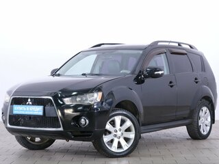 2012 Mitsubishi Outlander II Рестайлинг, чёрный, 1349000 рублей, вид 3