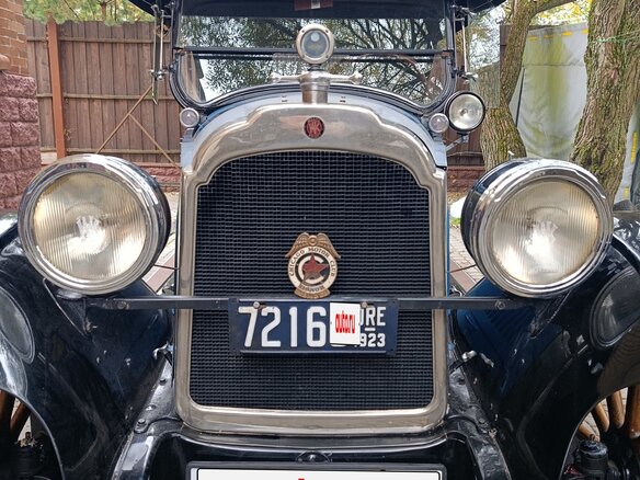 1923 Willys Knight Model 20, синий - вид 10
