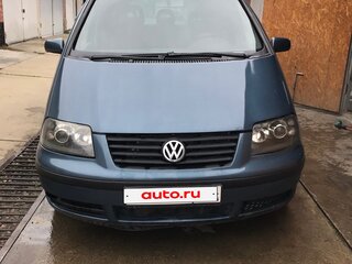 2002 Volkswagen Sharan I Рестайлинг, фиолетовый, 450000 рублей, вид 1