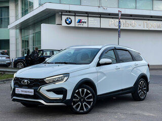 2024 Lada (ВАЗ) Vesta SW Cross I Рестайлинг (NG), белый, 1555000 рублей, вид 1
