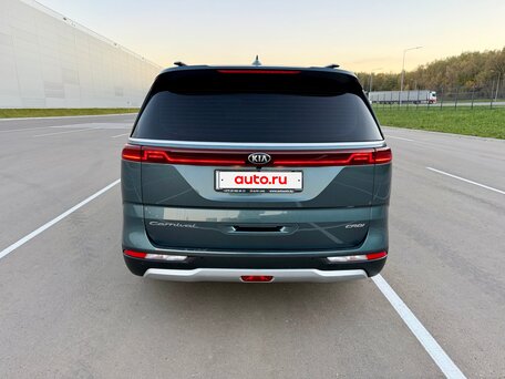 2021 Kia Carnival IV, синий, 3650000 рублей, вид 4