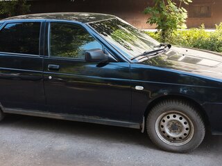 2008 Lada (ВАЗ) Priora I, чёрный, 250000 рублей, вид 4