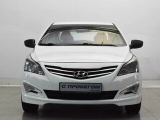 2016 Hyundai Solaris I Рестайлинг, белый, 795000 рублей, вид 2