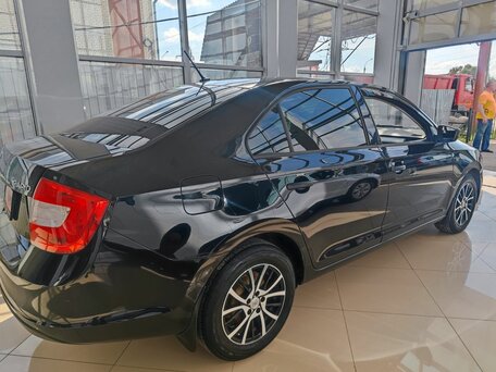 2015 Skoda Rapid I, чёрный, 792000 рублей, вид 4