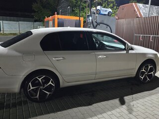 2015 Skoda Superb DSG II Рестайлинг, белый, 1250000 рублей, вид 3