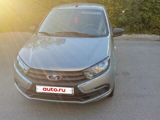 2019 Lada (ВАЗ) Granta I Рестайлинг, серый, 628000 рублей, вид 1