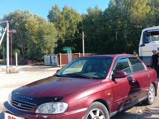 2008 Kia Spectra I Рестайлинг 2, красный, 340000 рублей, вид 1
