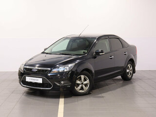 2010 Ford Focus II Рестайлинг, чёрный, 629000 рублей, вид 1