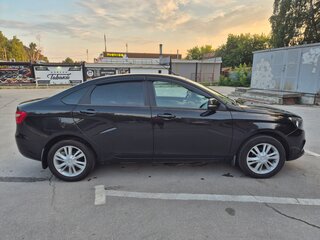 2021 Lada (ВАЗ) Vesta I, чёрный, 1120000 рублей, вид 4