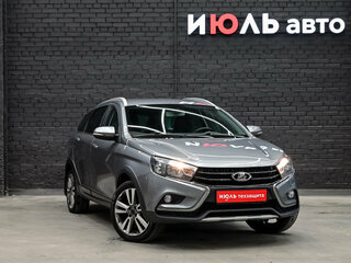 2019 Lada (ВАЗ) Vesta SW Cross I, серый, 1175000 рублей, вид 3