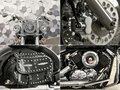 2010 Yamaha XVS1100, чёрный - вид 9