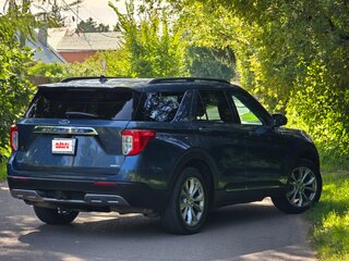 2019 Ford Explorer VI, синий, 3100000 рублей, вид 4
